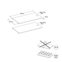 ETAGERE DRESSING EXTENSO L96XH40XP50