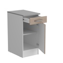 EKO CHENE MEUBLE BAS B40 1T1P CH.J.P60B L.40 H.86 P.60 cm