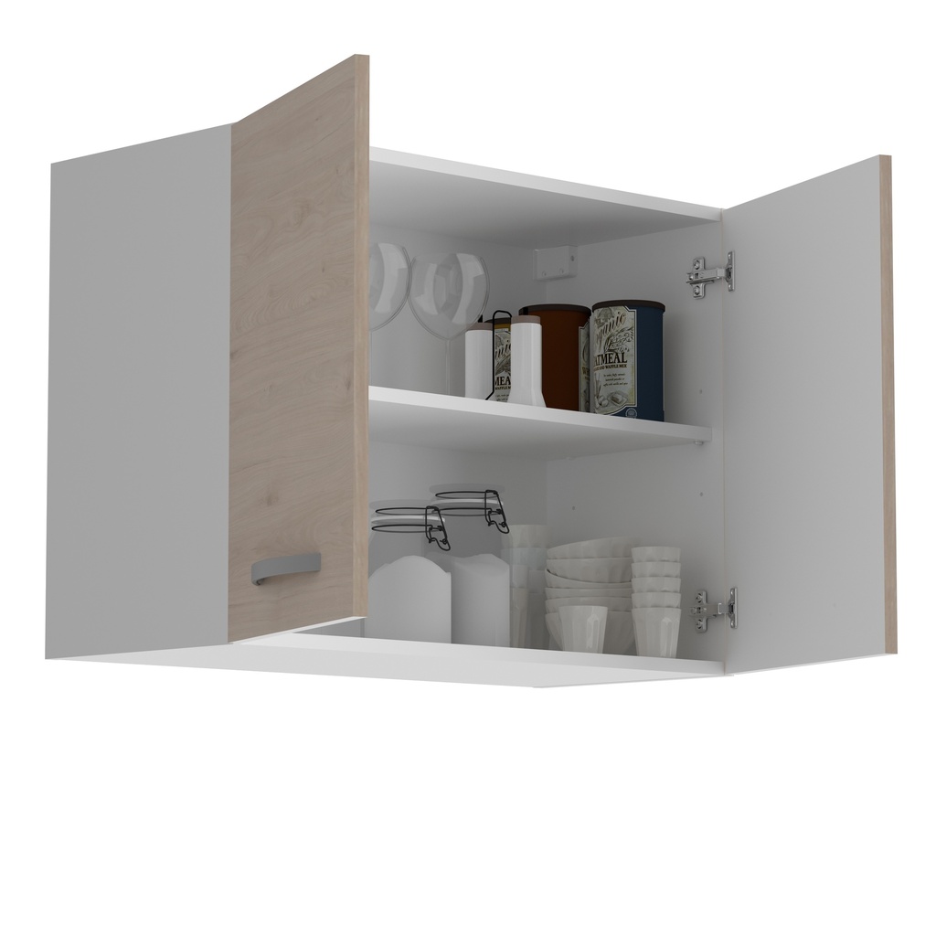 EKO CHENE MEUBLE HAUT 80 CH.JACK H58 H 8 L.80 H.58 P.35,6 cm