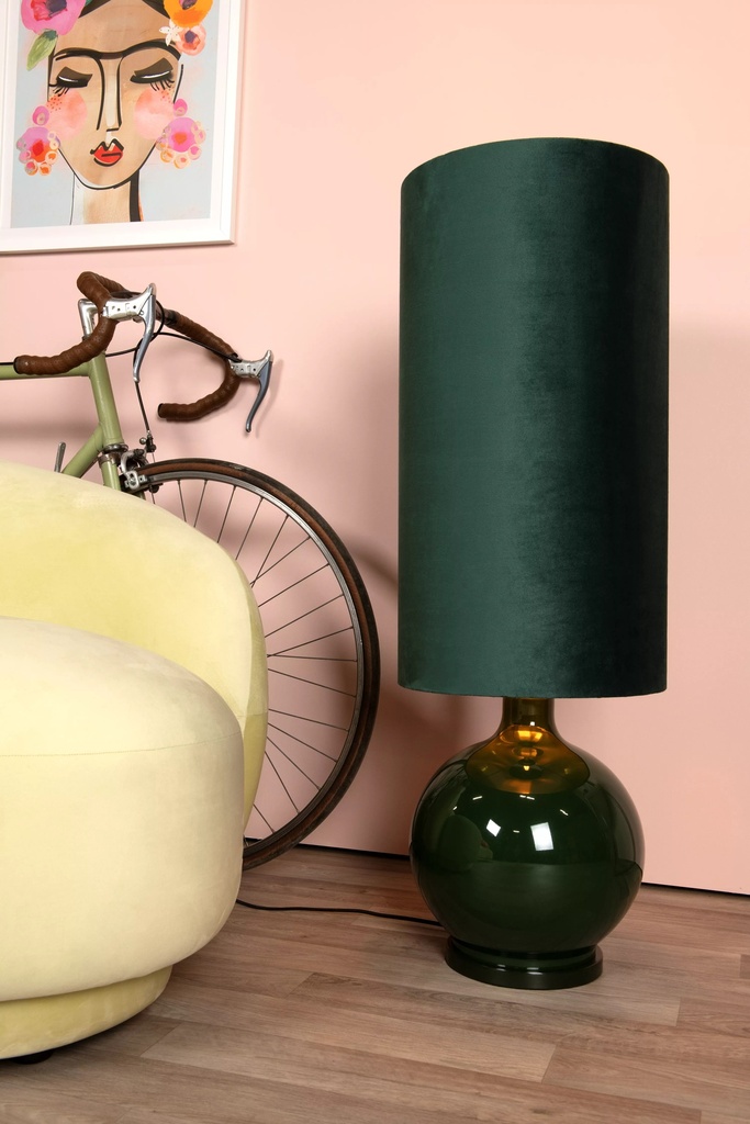 LAMPADAIRE D34CM 1XE27 VERT 