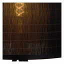 LAMPE DE TABLE D26CM 1XE27 NOIR 