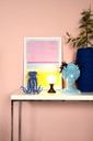 Lampe de table - Ø 12 cm - 1xG9 - Noir