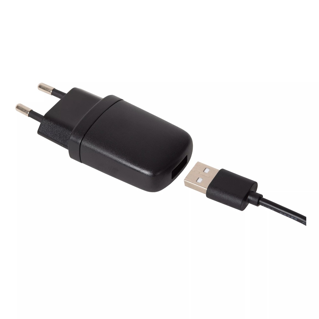 STIRLING - Lampe de bureau Rechargeable - Batterie/Piles - LED 3 StepDim - 1x3W 2700K - Noir -
 Dimensions L x l x h : 30,5 cm x 14 cm x 47,5 cm