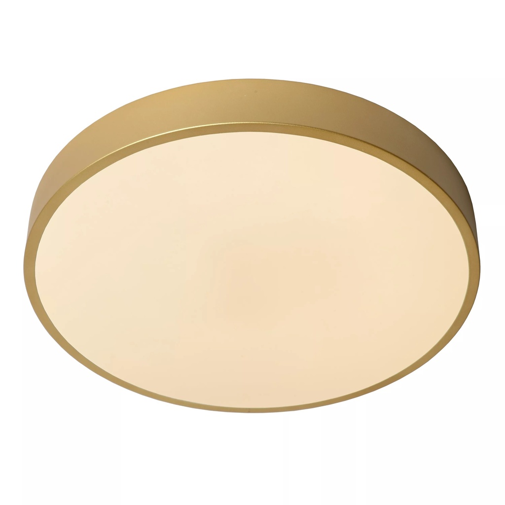 UNAR - Plafonnier - Ø 39,5 cm - LED 3 StepDim - 1x24W 2700K - Or Mat / Laiton