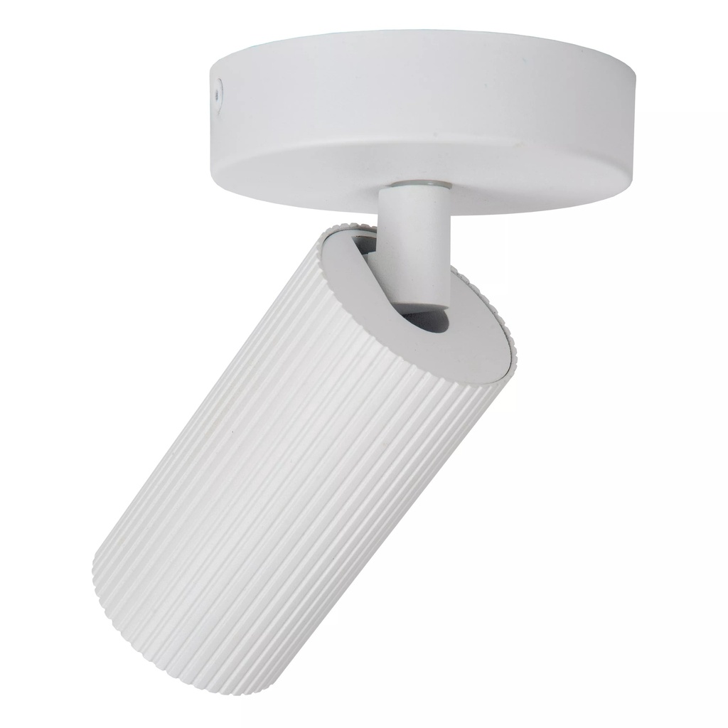 SPOT PLAFOND 1XGU10 BLANC 