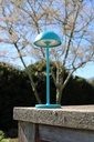 JOY - Lampe de table Rechargeable Intérieur/Extérieur - Batterie/Piles - Ø 12 cm - LED Dim. - 1x1,5W 3000K - IP54 - Turquoise