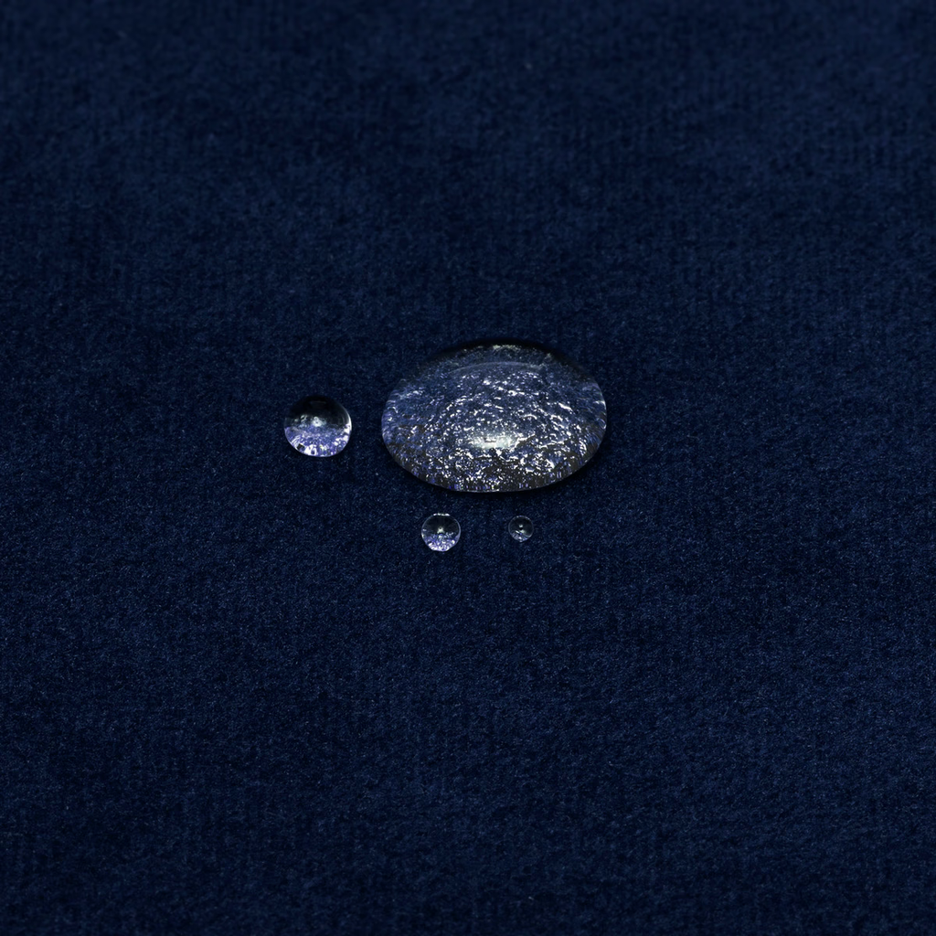 CANDICE CANAPE 3 PLACES VELOUR  BLEU PINE