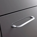 CUISINE AMBIANCE COMPLETE 2M40 GRIS BRILLANT ELECTROMENAGER INCLUS