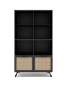 ETAGERE ACACIA 2P6N BOCAMINA/SERI. TEXTURE 92x40x160
