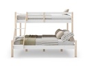 16670 LIT SUPERPOSE LIVIA 90/140X190 BLANC CIRE/BLANC