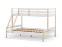16670 LIT SUPERPOSE LIVIA 90/140X190 BLANC CIRE/BLANC