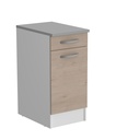 EKO CHENE MEUBLE BAS B40 1T1P CH.J.P60B L.40 H.86 P.60 cm