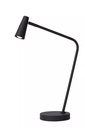 STIRLING - Lampe de bureau Rechargeable - Batterie/Piles - LED 3 StepDim - 1x3W 2700K - Noir -
 Dimensions L x l x h : 30,5 cm x 14 cm x 47,5 cm