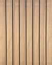Panneau mural décoratif en bois à larges rayures Chêne OAK  600MM x 2400MM x 13.2MM