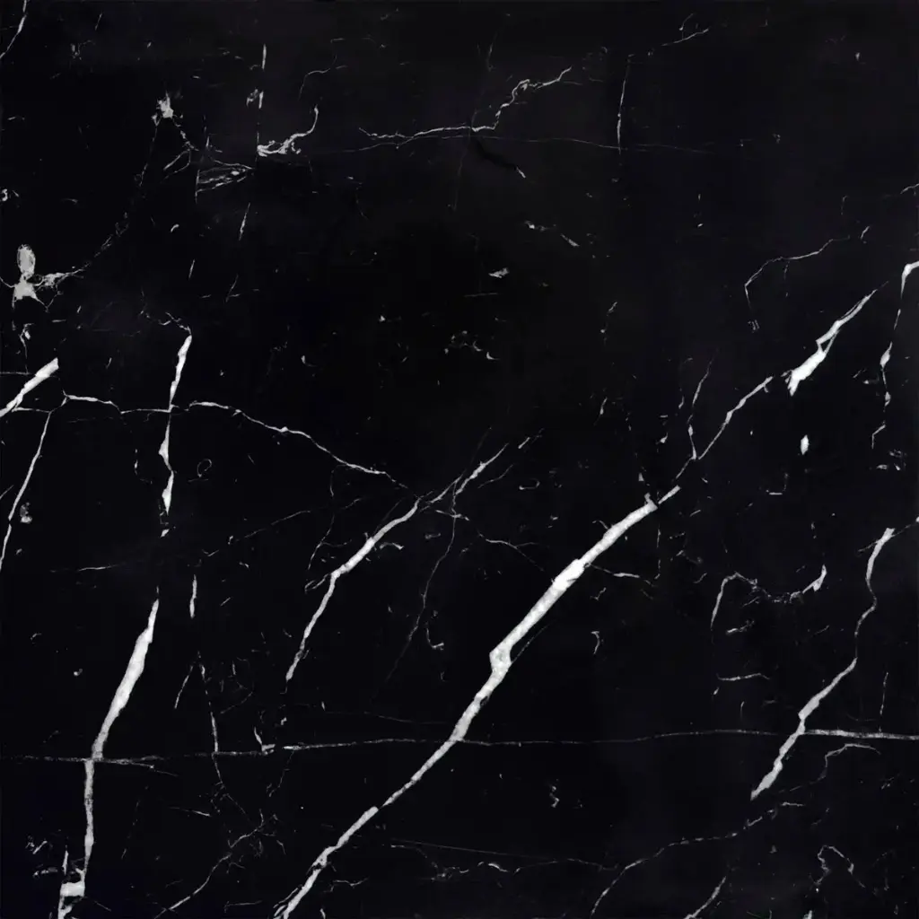 BLACK MARQUINA CAR 60X60 CARTONS DE 4 PIECES SOIT 1.44M² 30.90€ LE M² PRIX CARTON 44.50€