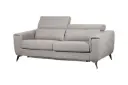 Canapé 3 places RAPIDO 209x105x84 cm – Convertible avec matelas 140x190 cm inclus et repose-têtes ajustables Couleur EN6322-3-BEIGE  