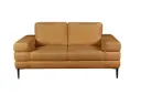 Canapé CANAELA 2 places tissu – Couleur -T06 - marron - MB2412/2PL -  Dim : 170 x 105 x 84 cm