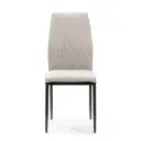 Chaise ATENAS gris clair – Dim : P 43 ×L 60 ×H48 X 98