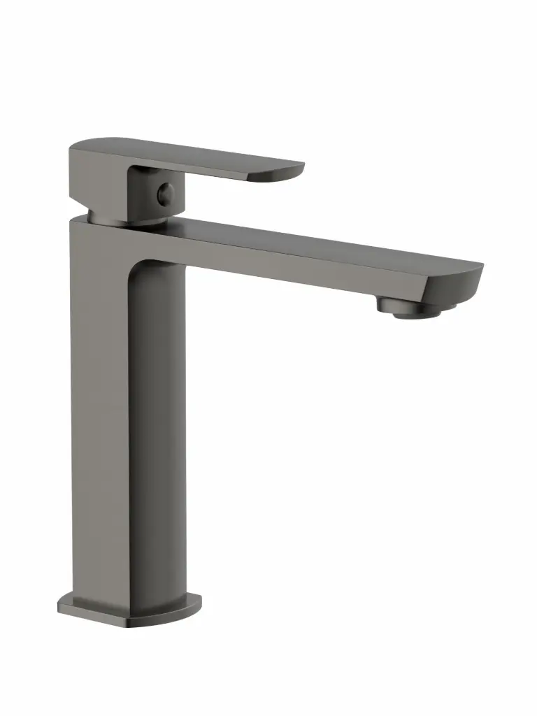 Mitigeur lavabo COSTA – Hauteur 183 mm – Gris pistolet – Cartouche céramique – Robinetterie premium