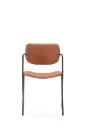 CHAISE MAIKA Brique – Pieds métal – Dim. L45 x P55 x H85 cm