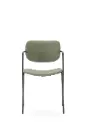 CHAISE MAIKA Vert Olive – Pieds métal – Dim. L45 x P55 x H85 cm