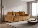 MEGA – Canapé convertible 3 places – Vert foncé / DARK GREEN – L250 × P100 × H85 cm