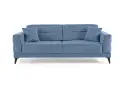 TERRA – Canapé convertible 3 places – Bleu / BLUE – L226 × P92 × H86 cm