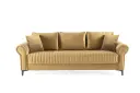 MONZA – Canapé convertible 3 places – Moutarde / MUSTARD – L232 × P98 × H84 cm