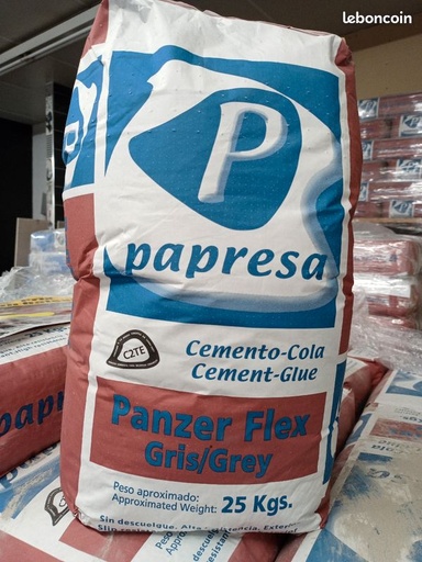 [PAPRESA CEMANTO COLA BLANC] CIMENT COLLE BLANC PAPRESA 20KG