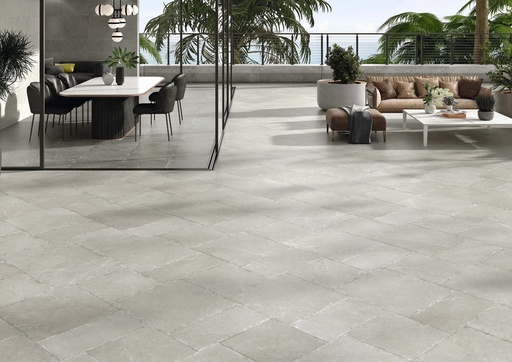 [CAR ANTIQUE GREY] ANTIQUE GREY - CARREAUX SOL 45X45 CARTONS DE 7PCS SOIT 1.42M²