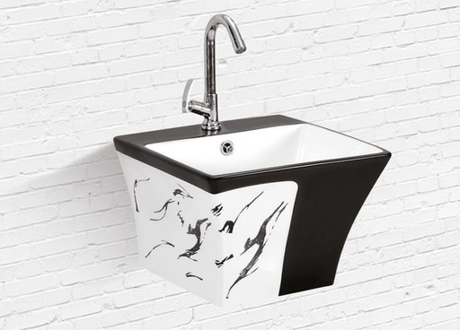 [PROTON] LAVE MAIN SUSPENDU MARBRE L.40 X l.38,5 X H.20 cm