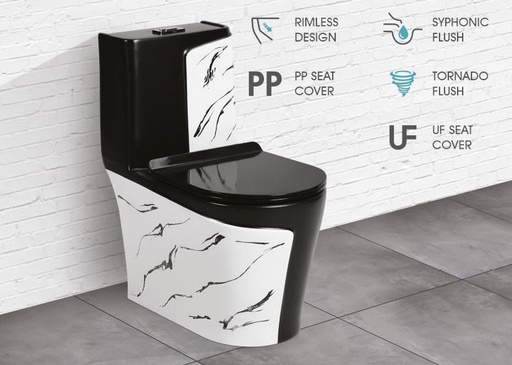 [NOVA 9] WC FUSION MARBRE L.70 X l.37 X H.75 cm