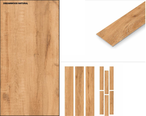 [DREAMWOOD NATURAL 19,5X120] DREAMWOOD NATURAL 19,5 X 120 CM CTN DE 6PCS = 1,40M²BOLé ZONE 6B5 (2P+40) à revoir pour bien confirmé?