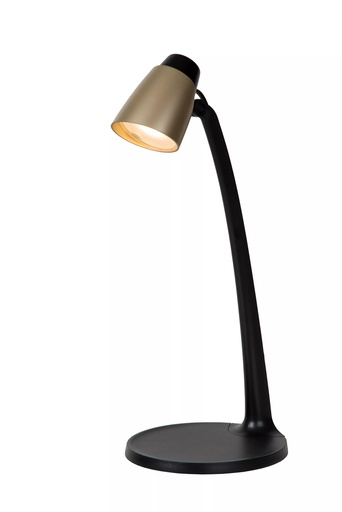[18660/05/02] LUDO - Lampe de bureau - LED - 1x4,5W 3000K - Or Mat / Laiton