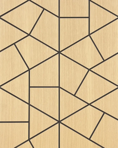 [MCMP_025_OSAKA OAK] Panneau mural décoratif en bois d'Osaka Chêne Oak 600MM x 2400MM x 13.2MM