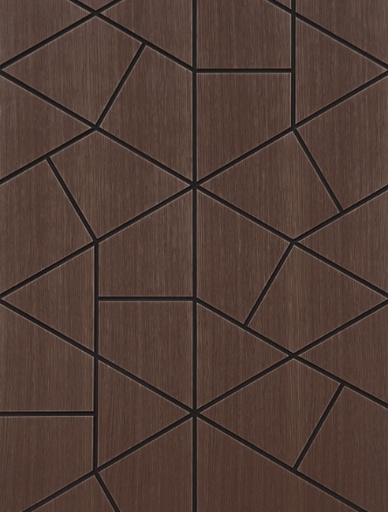 [MCMP_025_OSAKA AM. WALNUT] Panneau mural décoratif en bois d'Osaka Noyer Am. 600MM x 2400MM x 13.2MM