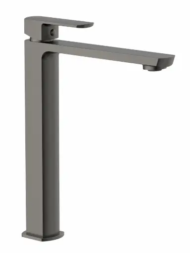 [1145466-C01-A1] Mitigeur lavabo COSTA – Hauteur 292 mm – Gris pistolet – Design élancé premium