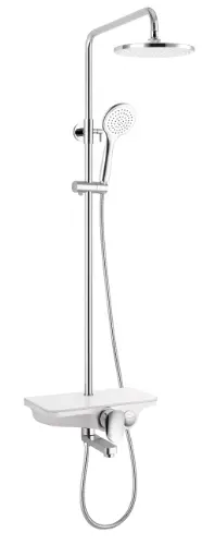 [PF10200NSLW] Colonne de douche inox – Bec automatique – Chromé – Design professionnel
