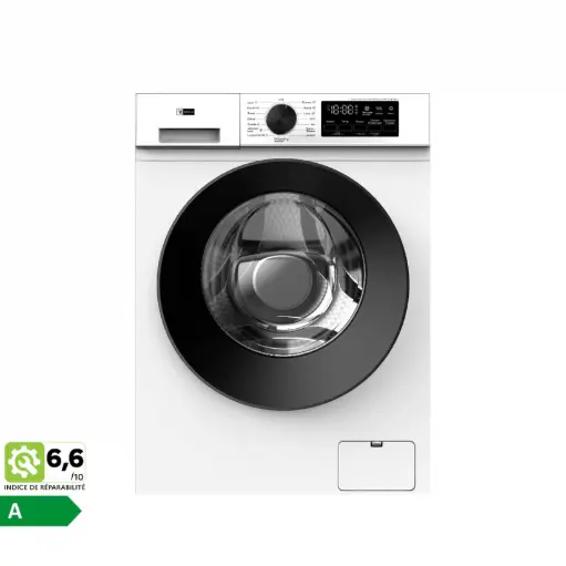 [N70270AB] Lave-linge NEOLUX 7 KG – 1200 trs/min – Moteur Inverter – Classe énergétique A – Faible vibration – Blanc