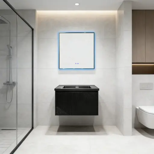 [BB1009] Nuance Meuble salle de bain 800x500x400mm MDF